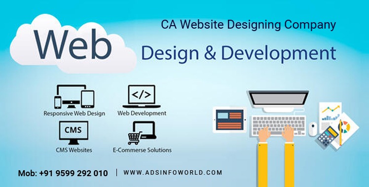Chartered Accountant (CA) website design and Development Company